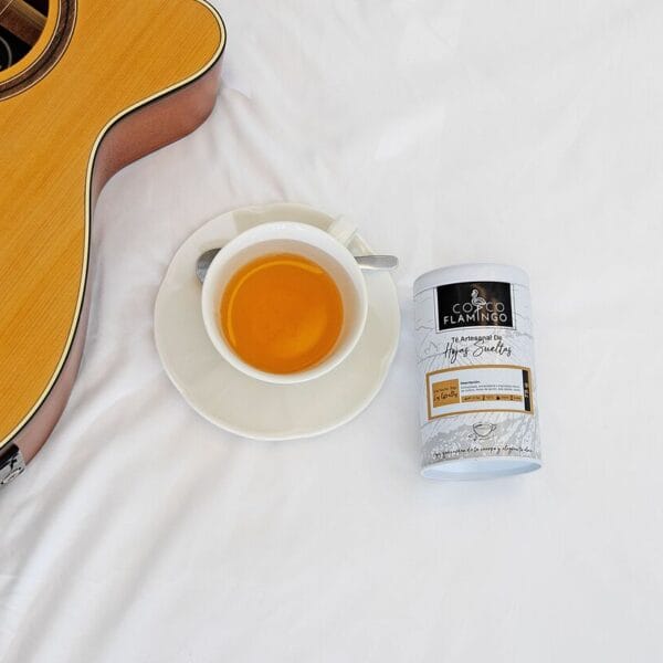 Infusión de rooibos con jazmín, Una Noche Bajo Las Estrellas. Guitarra, infusión, 75g.